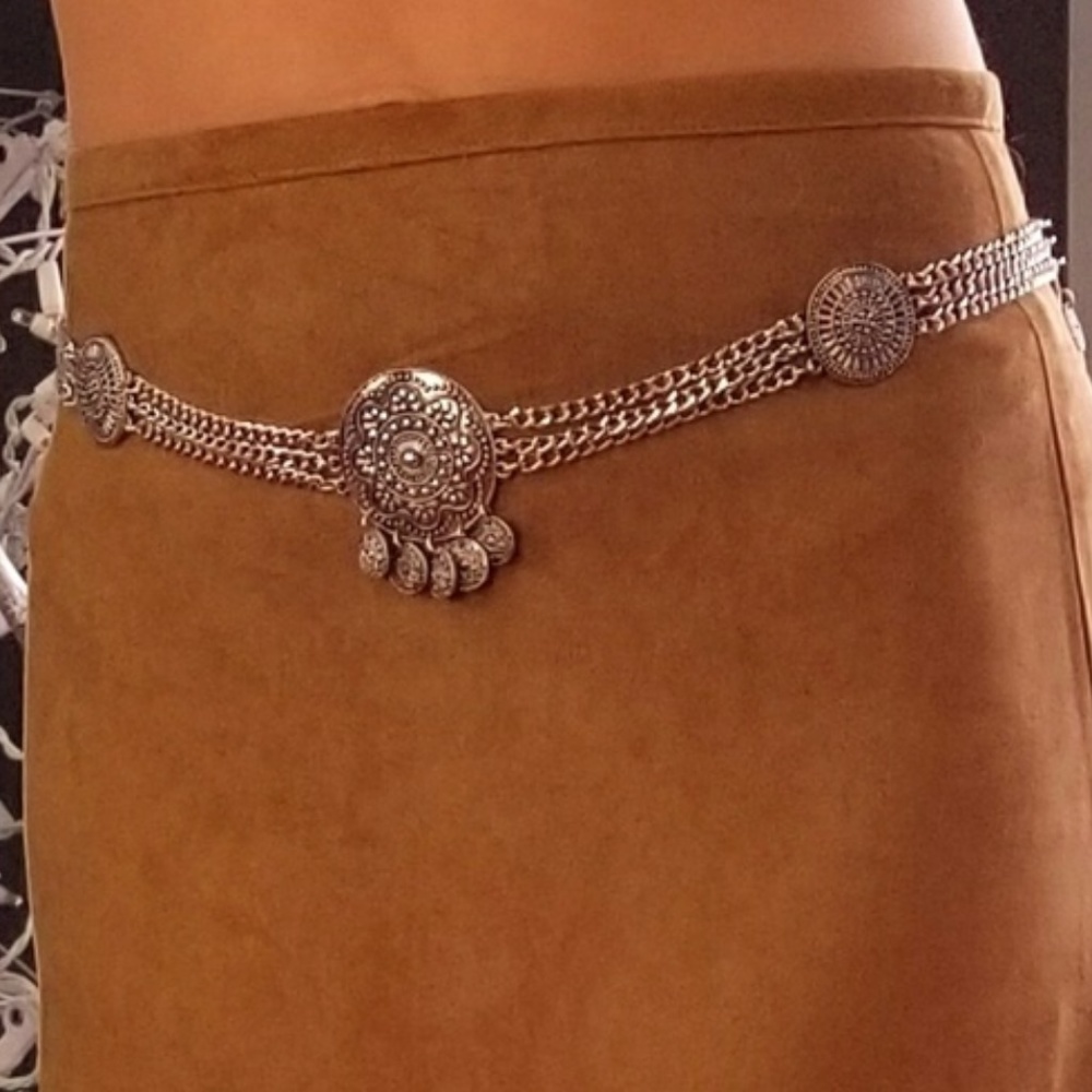Chain Belt GOLD TONED BELLY CHAIN / BELT - Picture 3 of 4